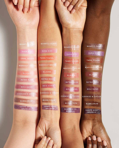 Slip Shine Sheer Shiny Lipstick — Retro Rose