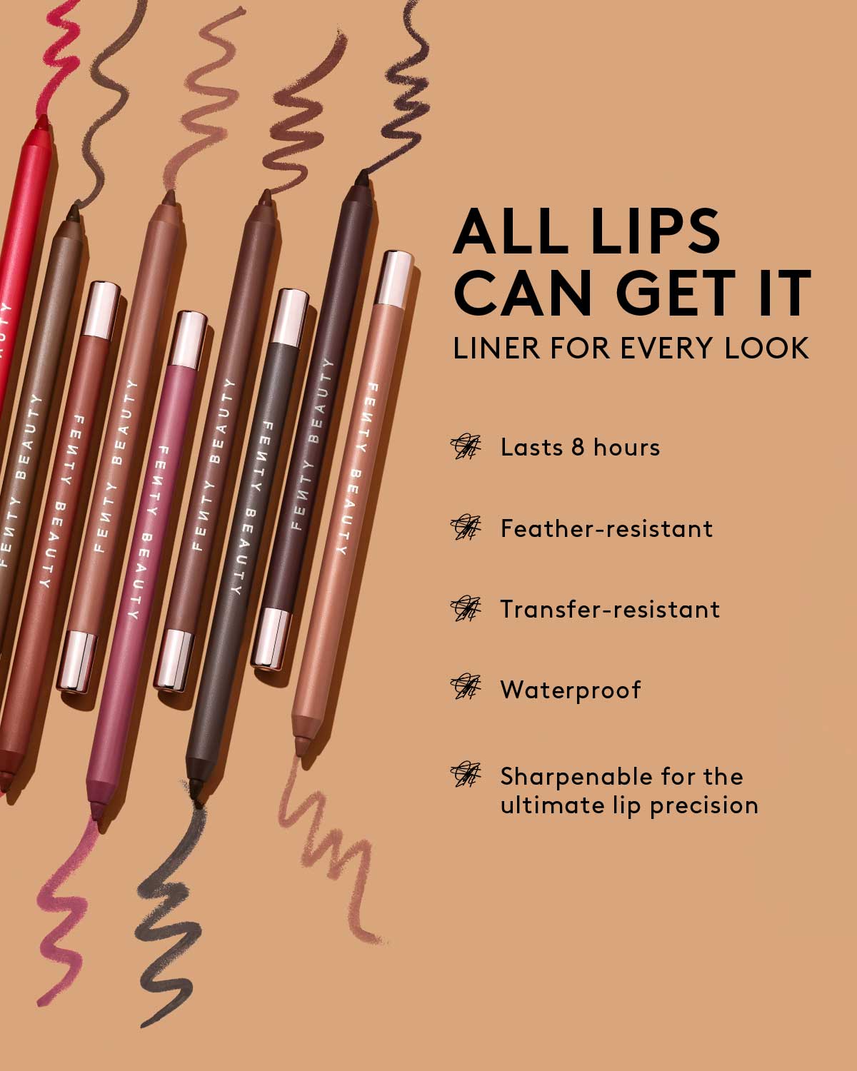 Trace'd Out Longwear Waterproof Pencil Lip Liner — Thugz Blush Too