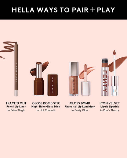 Trace'd Out Longwear Waterproof Pencil Lip Liner — Extra Thigh
