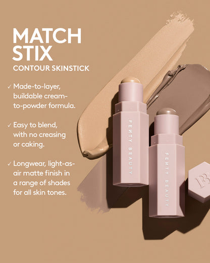 Mini Match Stix Duo Contour + Highlighter Set  — Deep