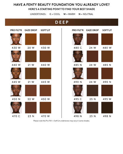 Soft'lit Naturally Luminous Longwear Foundation — 498