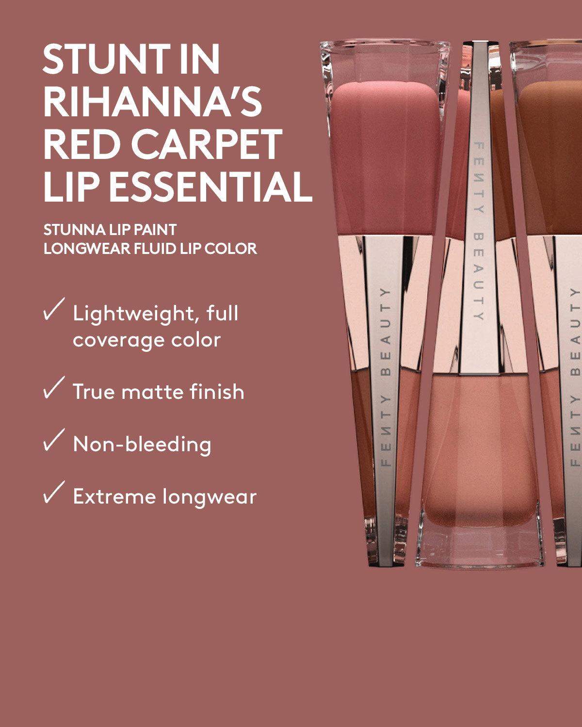 Stunna Lip Paint Longwear Fluid Lip Color — Unlawful