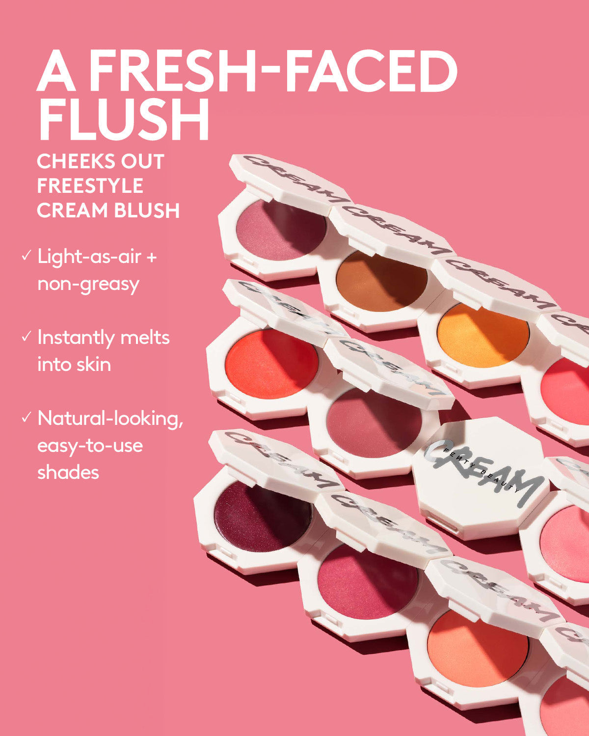 Cheeks Out Freestyle Cream Blush — Pinky Promise