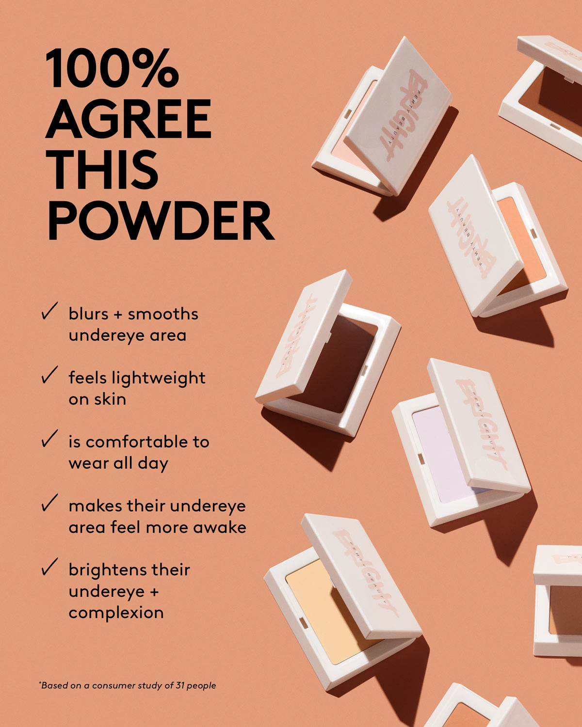 Bright Fix Instant Brightening + Blurring Powder — Banana