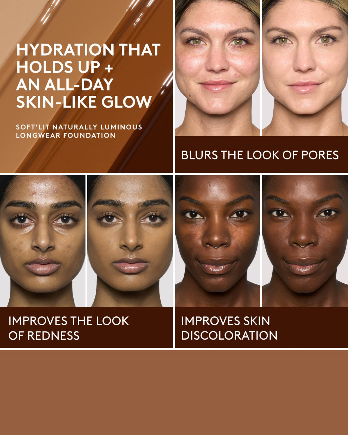 Soft'lit Naturally Luminous Longwear Foundation — 265