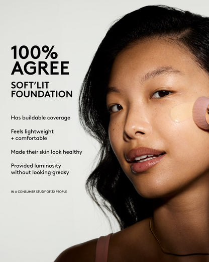 Soft'lit Naturally Luminous Longwear Foundation — 125