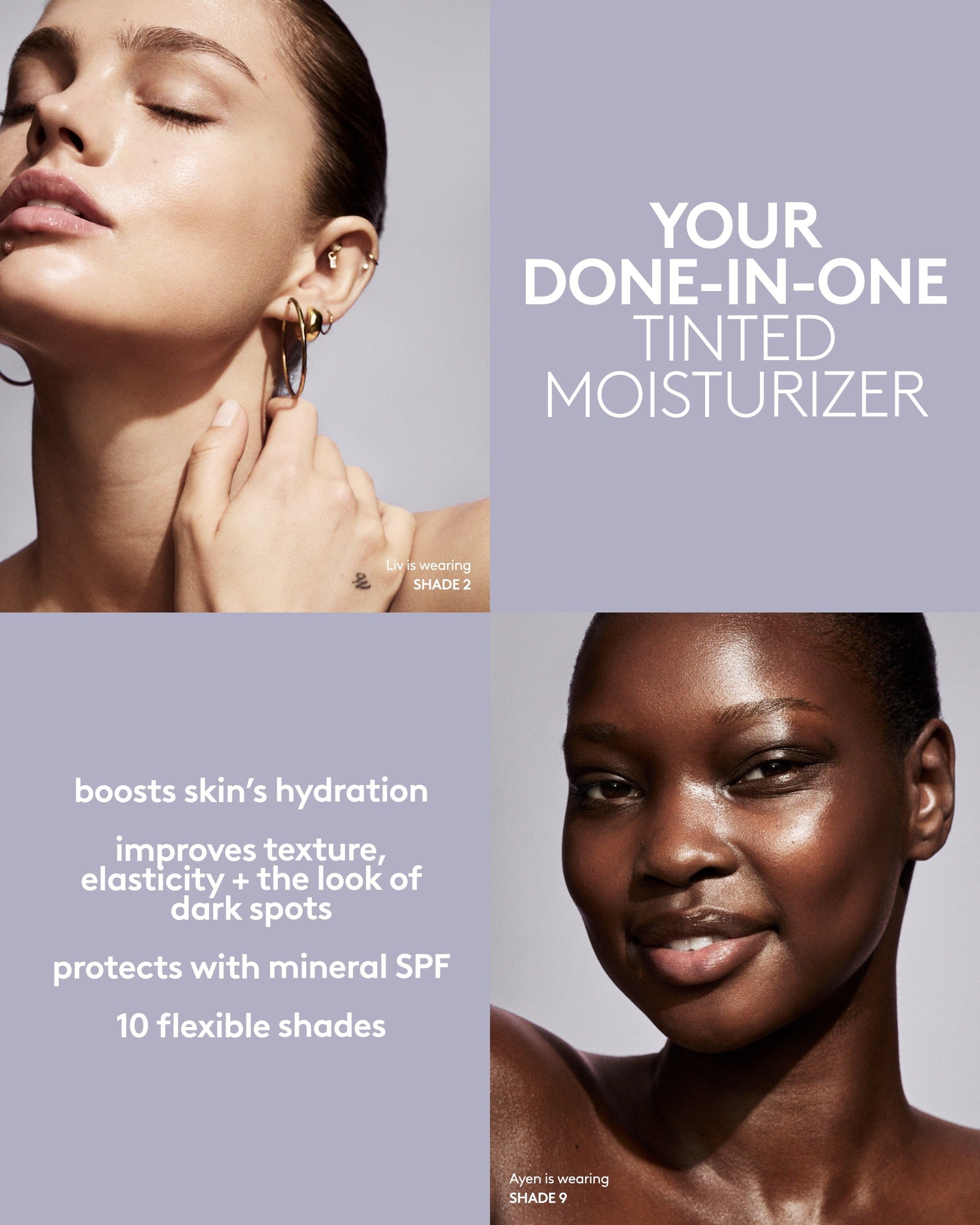 Hydra Vizor Huez Tinted Moisturizer Broad Spectrum Mineral SPF 30 Sunscreen Refill — 7